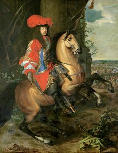 Ritratto equestre di Luigi XIV (1638-1715)